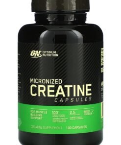Optimum Nutrition Micronized Creatine Capsules, 100 Capsules
