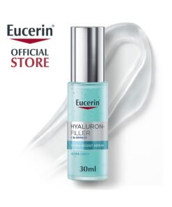 Eucerin Hyaluron Filler Anti-Aging Moisture Booster Face Gel Moisturizer With Hyaluronic Acid And Glycerin Hydration For All Skin Types - Packaging May Vary Blue 30ml