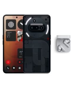 Nothing Phone 3a 5G Dual SIM Black 12GB RAM 256GB with CMF Buds - Middle East Version