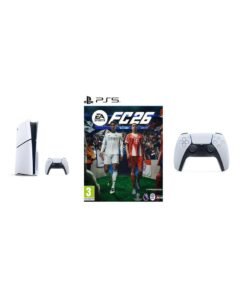 Sony PlayStation 5 Disc Slim Console With Extra White Controller And FC 26 - (International Version)