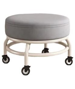 DubaiGallery Multifunction Low Rolling Stool, Movable Wheel Stool Chair, Low Roller Seat Stools for Home Office Fitness