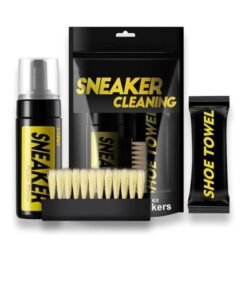 ASIV Shoe Cleaner Kit, Shoe Cleaner Kit for Sneaker, Water-Free Foam Sneaker Cleaner 5.3Oz with Shoe Brush and Microfiber Clothing Towel, Premium Sneaker Cleaning Travel Kit Work on Most Shoes