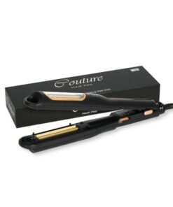 Couture Hair Pro One Step Hot Air Brush Volumizer, Hair Dryer And Straightener- Ceramic Coating Oval Shape Hot Air Blowout Brush Pink