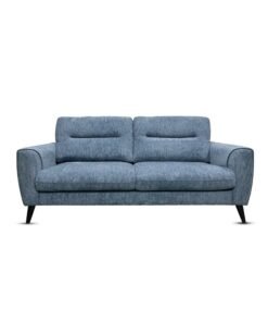 ROTAI Anderson Sofa 3-Seater with 2-Year Warranty | Soft Fabric Upholstery | D28 High-Density Foam | Spring Support | Pine Wood Frame | Modern Living Room Couch