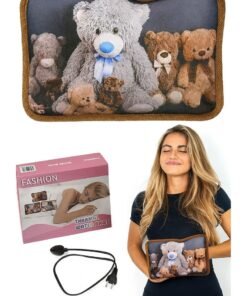 ADAK Electric Heating Pad, Gel Thermal Bag for Pain Relief, Ideal for Cramps, Neck, and Shoulder Pain, Hot Water Bottle Pouch, Available in Assorted Designs & Colors.