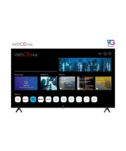 VG 65 Inch Edgeless 4K UHD Smart LED TV | WebOS Hub, Magic Remote, Dolby Audio, Bluetooth, Apple AirPlay, A+ Grade Panel, Free Wall Mount – (VGLED65WOU - 2025)