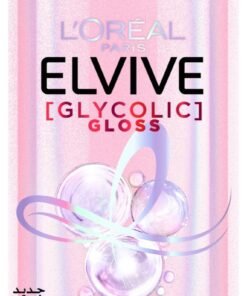 L'OREAL PARIS Elvive Glycolic Gloss Combing Leave in Cream with Glycolic Acid for Dull and Porous Hair 200ML