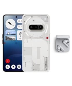 Nothing Phone 3a 5G Dual SIM White 12GB RAM 256GB With CMF Buds - Middle East Version