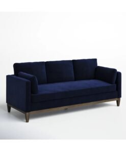 SULSHA Elegant Comfort: The Pera 84'' Velvet Sofa"