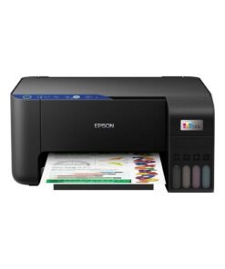 EPSON Ecotank L3251 Home Ink Tank Printer, A4 Color 3-in-1 Printer with Wi-Fi Direct, 5760 x 1440 DPI Resolution, 10 Pages/min Print Speed, USB/WiFi, 100 Sheets Paper Tray Capacity Black
