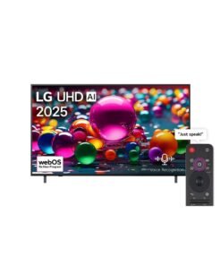 LG 65 inch LG UHD AI UA8500 4K Smart TV AI Magic remote HDR10 webOS25 2025 65UA85006LA-AMAE black