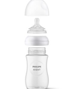 Philips Avent Natural Response Gift Set For Babies: 3 Natural Response Baby Bottles (260 ml) With T3 Teats (From 1 Month) - Image 3