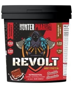 HUNTER Revolt Whey Protein Large 8 Lbs (Double Chocolate)
