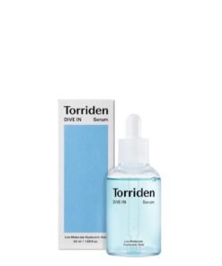 Torriden DIVE-IN Low-Molecular Hyaluronic Acid Serum, 1.69 fl oz | Fragrance-free Face Serum for Dry, Dehydrated, Oily Skin | Vegan, Clean, Cruelty-Free Korean Skin Care