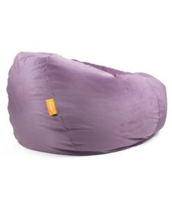 Alternative view of Jumbble Suede Bean Bag with Filling | Ultimate Indoor Lounging Chair for All Ages | Velvet Soft Fabric | Filled with Polystyrene Beads(XXL, Dark Pink)70 X 100 X 110cm