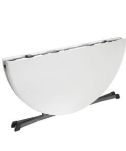 Lifetime 60 Inch, Round Commercial, Fold-in-Half Table,10 Year Limited warranty, White Granite Colour, LFT-5402 - Image 5