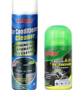 Herios Air Conditioner Cleaner,  Foam Car AC Cleaner and Odor Eliminator for Car with Car refresher