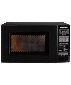 Panasonic Solo Microwave Oven, 255mm Turntable, Child Safety lock, Auto Reheat, Touch Membrane Operations 20 L 800 W NN-ST266BVTG Black