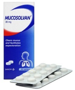 Mucosolvan 30mg Clear Mucus and Facilitates Expectoration 20 Tablet