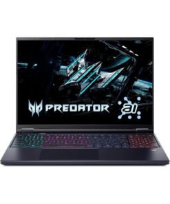 Acer Predator Helios NEO 16 AI PHN16 Gaming Laptop Intel Core Ultra 9-275HX, 32GB RAM, 2TB SSD, 16 Inch OLED 240Hz,  NVIDIA RTX 5070Ti 12GB, RGB Backlite  Windows 11  Home English/Arabic Black