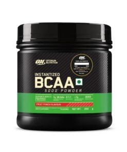 Optimum Nutrition BCAA, 5g BCAAs in 2:1:1 Ratio, 30 servings, For Muscle Recovery & Endurance, Intra workout, Informed Choice certified (250gm, Fruit Punch)