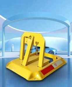 XiuWoo 4.5kg Parking Space Lock Folding Parking Barrier, Manual Parking Space Lock with Keys for Garage, Street, Private Area