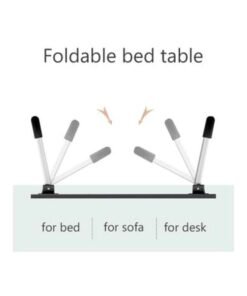 Alternative view of MODERN HOME Foldable Laptop Table Multicolour 40.5x60x5.5cm