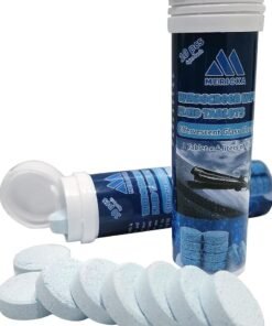 MERICKA Windshield Washer fluid Concentrated Clean Tablets Solid Car Effervescent Tablets Glass Solid Wiper Cleaning Tablets for Car Kitchen Window
