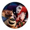 RKN Hotel Transylvania Printed Large Pin Multicolour