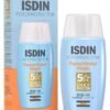 ISDIN Fotoprotector Fusion Water Magic SPF 50 UVB UVA High Protection Sunscreen Lightweight Hydration Non Greasy Skin Care Sunblock for Acne Prone Skin 50 ml