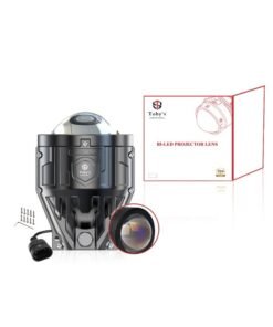 Toby's Toby’s Fog Lens-10 Bi-LED Projector Lens 3 Inch Triple Color 3000K 4300K 6000K Waterproof IP65 High Low Beam 38W 45W For 12V Cars