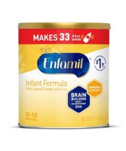 Enfamil Infant Formula, Milk-based Baby Formula with Iron, Omega-3 DHA & Choline, Powder Can, 21.1 Oz