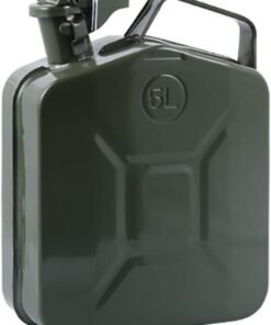 5L Petrol Canister with Portable Handle Stainless Steel Fuel Tank