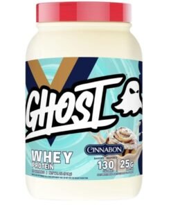 Ghost Whey Protein Powder, Hydrolyzed Whey Protein Blend  , 25G of Protein, Cinnabon - 2LB