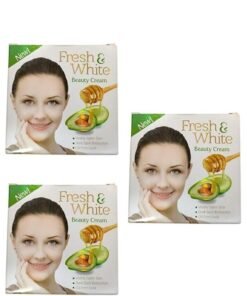 fresh & white Face Beauty Cream 3 pcs 3*25 gm