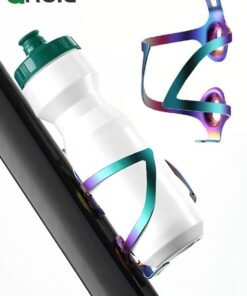 GROIC Bike Water Bottle Holder, Bicycle Water Bottle Cage, Lightweight Sturdy Aluminum Alloy Bike Cup Holder, Quick and Easy to Install, Great for Road, Mountain and Commuter Bikes