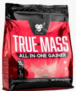 Bsn True Mass Weight Gainer- Strawberry, 9.26lb