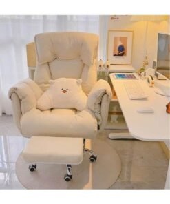 Alternative view of Lazy Home Comfortable Sofa Chair Study Office Chair Back Can Lie Live Video Gaming Swivel Chair