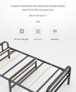 NKX Portable Foldaway household Simple Bed companion 90cm