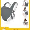 Mitoy Baby Carrier, Ergonomic Newborn Carrier Wrap with Hip Seat Storage Pocket