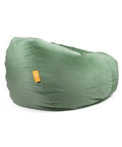 Alternative view of Jumbble Suede Bean Bag with Filling | Ultimate Indoor Lounging Chair for All Ages | Velvet Soft Fabric | Filled with Polystyrene Beads(XXL, Army Green)70 X 100 X 110cm