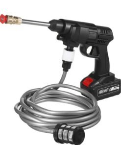 ELTRAZONE 48 V Wireless High Pressure Car Wash Water Gun Portable High Pressure Washer Washing Auto Spray Garden Tool