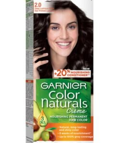 garnier 2.0 Deep Luminous Black Noir Profound Hair color 2.0 Luminous Black 112ml