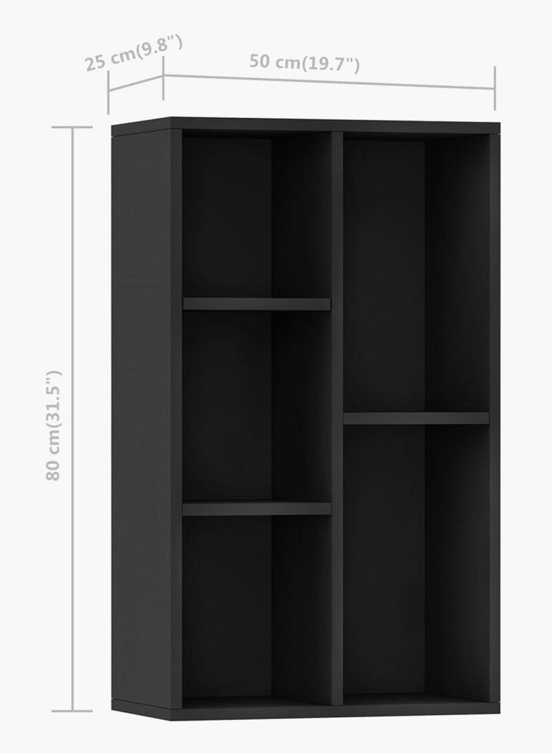 MODERN HOME Multifunctional Shelf for Kid's Room and Office - Organizer for Toys, Books, and Supplies, Black - Image 4