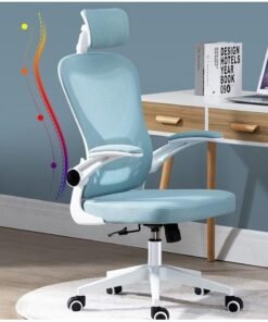 MONOGUE Ergonomic Mesh Office Desk Chair with Headrest and Lumbar Support Comfortable High Back - Image 4