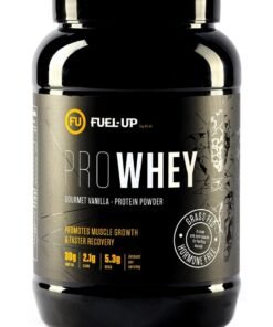 FUEL-UP by Kcal Pro Whey- Gourmet Vanilla Flavour, Whey Protein Powder,30G Protein,2.1G Carb And 5.3G Bcaas Per Serving, 28Servings,2Lbs(907G)