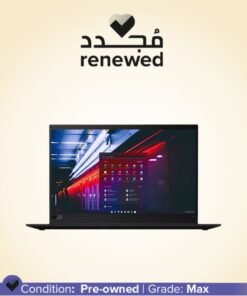 Lenovo Renewed - Thinkpad X1 Carbon Gen 7 Laptop With 14-Inch Full HD Display,Core i7 Processor/Dual Core/8th Gen/16GB RAM/512GB SSD/Intel HD Graphics/Windows 10 English Black