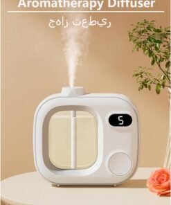 Essential Oil Diffuser, Air Perfuming Device, Aroma Diffuser with LED Display & 5 Smart Modes