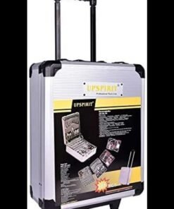 upspirit 186 pcs/Set Socket Spanner Set 1/4 Drive Metric Extension Bar with Box Car Repair Tool