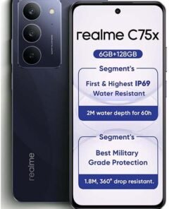 realme C75X Dual SIM Oceanic Blue 6GB RAM 128GB 4G - Middle East Version